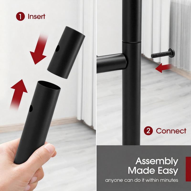 Multipurpose 5-Shelf Organizer Rack for Home & Garage